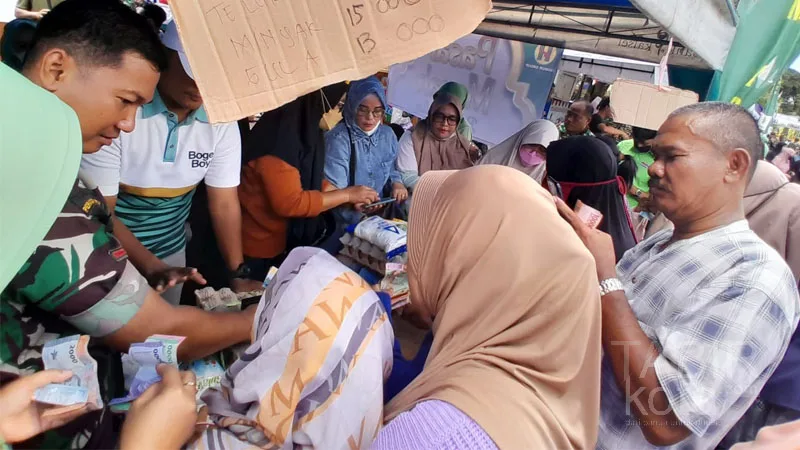 Bazar Pasar Murah Korem 101/Antasari, Diskon Harga Hingga 50 persen