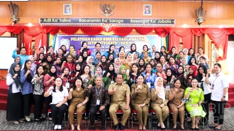 Buka Pelatihan Kader BKB HI, Pj Sekda Mura Tekankan Pentingnya Periode Emas Anak