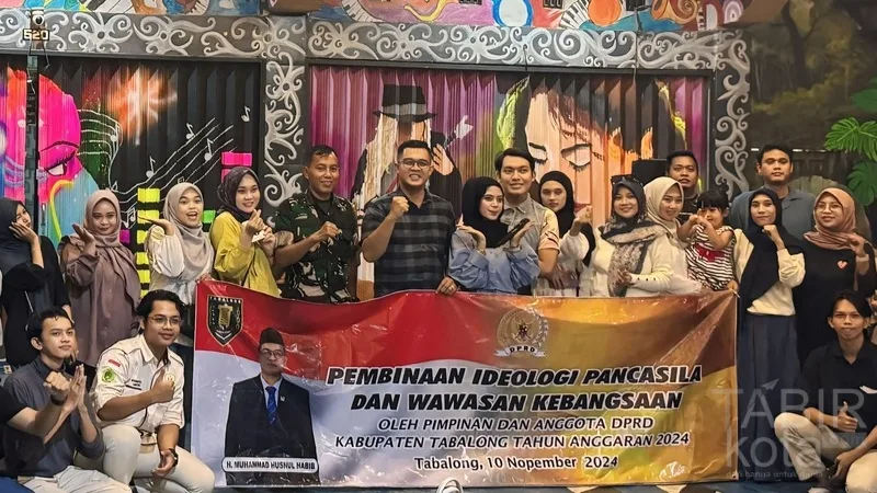 Peringatan Hari Pahlawan 2024, Anggota DPRD Tabalong Gelar Pembinaan Ideologi Pancasila dan Wasbang