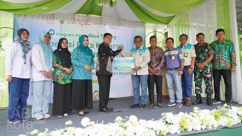 Buka Adaro Aksa Terang, Pj Bupati Balangan: Sinergi Pemerintah dan Swasta Hadirkan Layanan Kesehatan