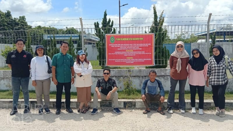 PN Muara Teweh Sita Eksekusi Lahan SPBE di Teweh Tengah