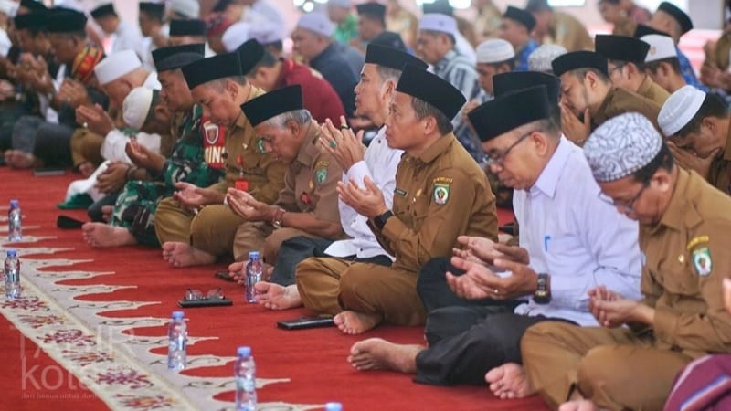 Hadiri Balangan Bermunajat dan Khataman Qur’an, Sekda Tekankan Pentingnya Ikhtiar Bersama