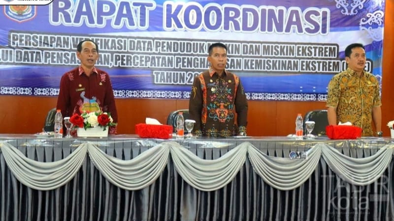 Pj Bupati Mura Buka Rakor Persiapan Sosialisasi Verifikasi Data P3KE