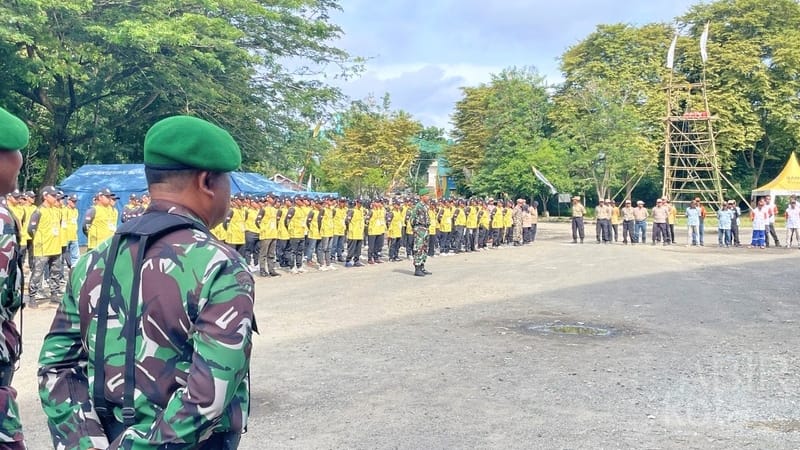 Pemkab HST Gelar Simulasi Penanggulangan Bencana KWSB