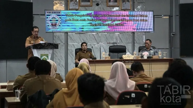 Pemkab Balangan Gelar Sosialisasi Teknis Pengelolaan JDIH dan Paralegal Justice