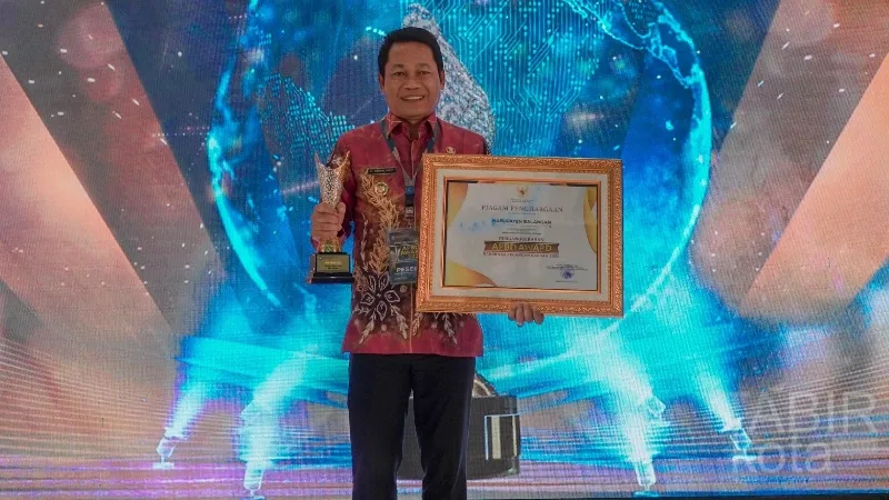 Berhasil Kelola Anggaran Belanja Secara Efektif, Pemkab Balangan Peroleh Penghargaan APBD Award 2024