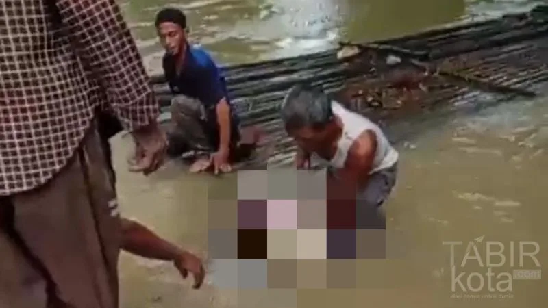 Warga Pajukungan HST Temukan Jasad Lansia Mengapung di Sungai