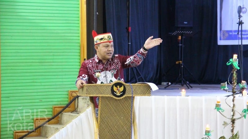 Pj Bupati Barsel Apresiasi Natal Gabungan TNI, Polri, ASN dan Gereja se-Kabupaten