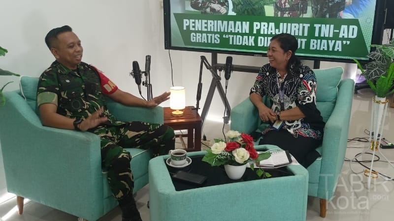 Sosialisasi Rekrutmen Prajurit TNI-AD, Kodim 1012/Buntok Gelar Podcast