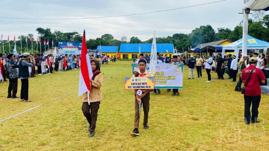 Sekda Kotabaru Lepas 22 Kafilah MTQ Nasional ke-55 Tingkat Kabupaten