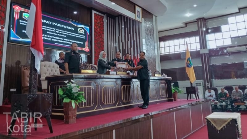 Bahas Tiga Raperda, DPRD Kotabaru Gelar Paripurna Masa Persidangan II 2025/2026