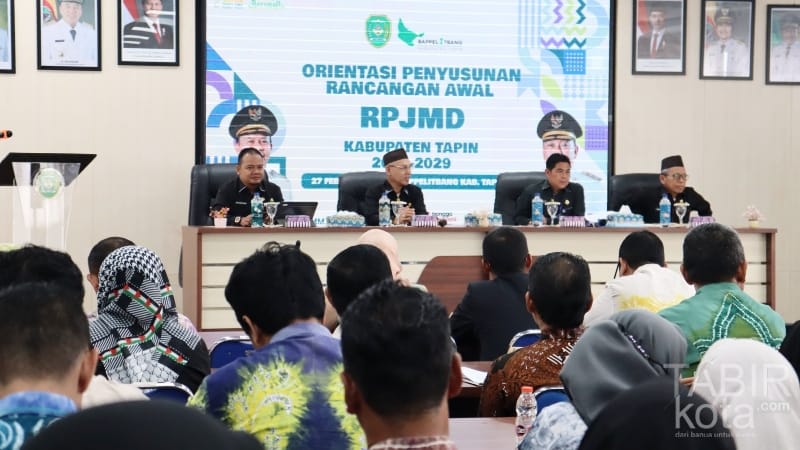 Sekda Tapin Buka Orientasi Penyusunan RPJMD 2025-2029