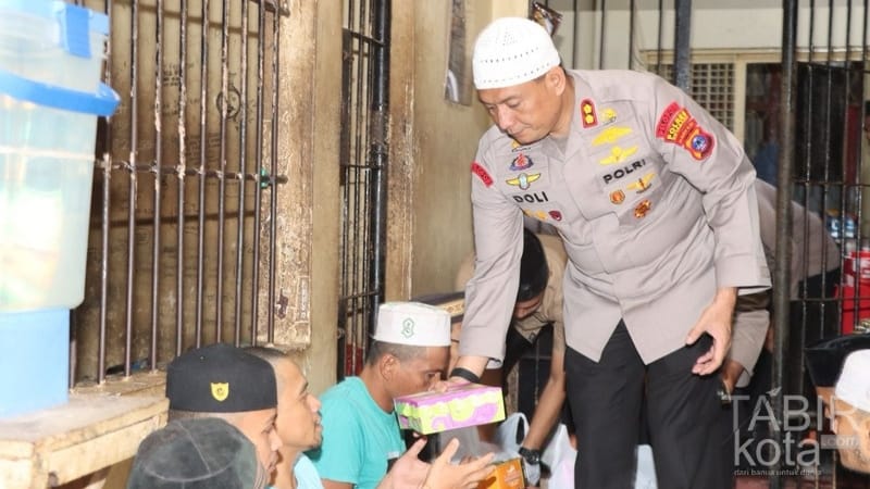 Kapolres Kotabaru Gelar Buka Puasa Bersama di Rutan