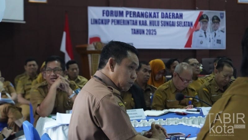 Susun RKPD 2026, Pemkab HSS Gelar Forum Perangkat Daerah