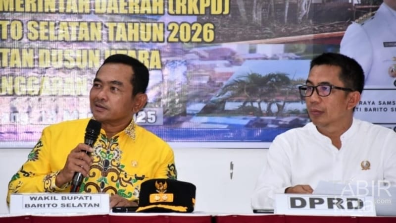 Pimpinan dan Anggota DPRD Barsel Hadiri Musrenbang di Dusun Utara