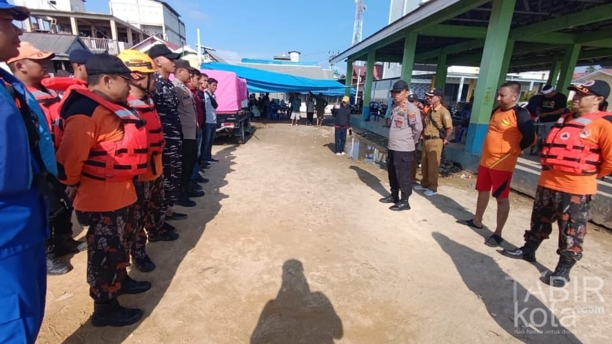 Hari Ketiga Hilangnya Nelayan di Tanjung Seloka Kotabaru, Tim Gabungan kembali Lakukan Pencarian