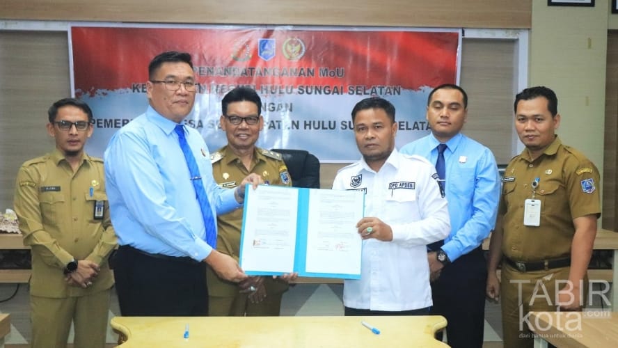 Pemkab HSS Perpanjang MoU Pendampingan Hukum Desa dengan Kejari