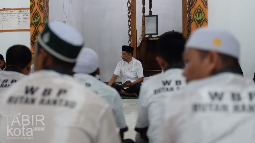 Perkuat Spiritualitas WBP, Rutan Rantau Gelar Pengajian dan Pembacaan Surat Yasin