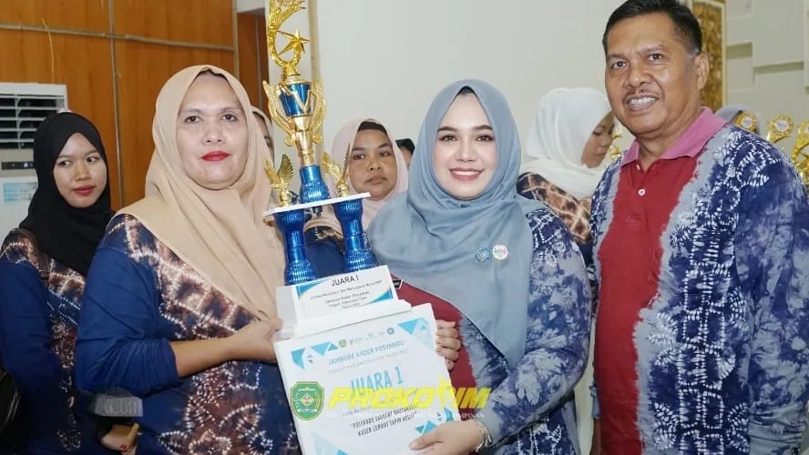 Pemkab Tapin bersama TP-PKK Gelar Jambore Kader Posyandu Tingkat Kabupaten