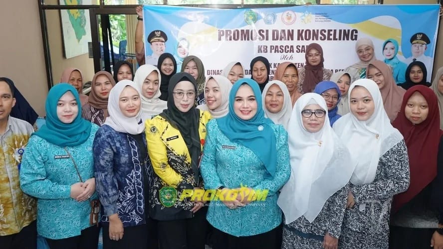 TP-PKK Tapin Gelar Promosi dan Konseling KB Pasca Salin