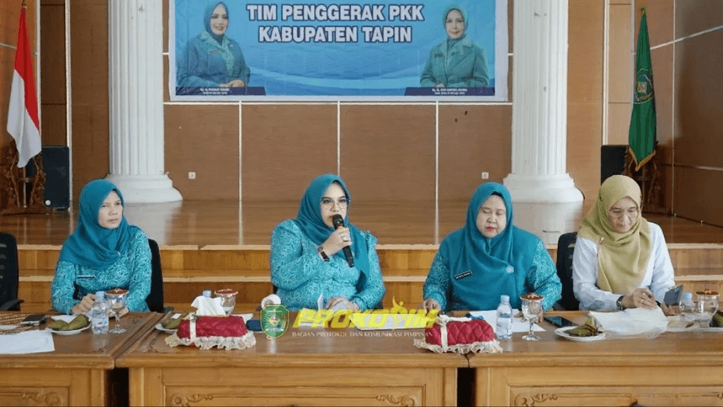 Optimalkan Program Pemberdayaan, TP-PKK Tapin Gelar Rakor Bulanan