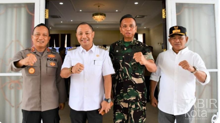 Kapolres Barsel Apresiasi Kunjungan Pangdam XII/Tanjungpura dalam Peninjauan TMMD