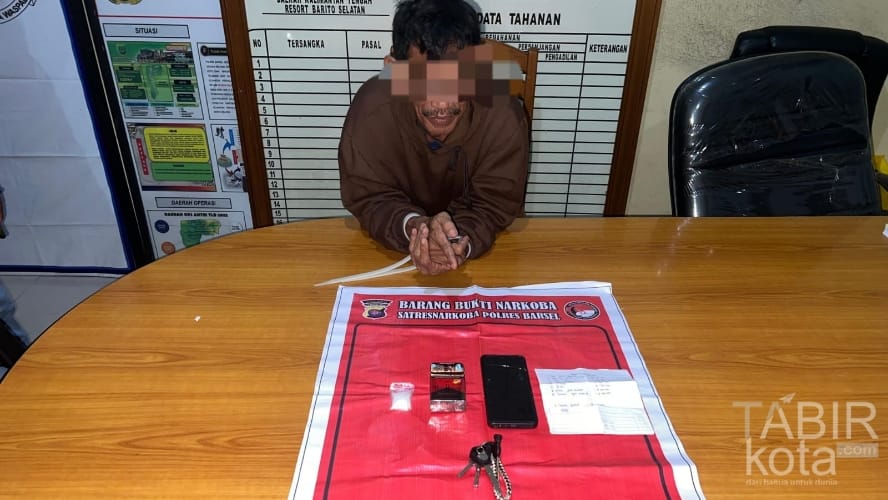 Ungkap Kasus Narkotika, Polres Barsel Tangkap Pengedar Sabu di Sababilah