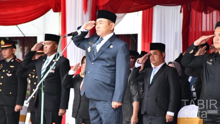 Pimpin Upacara Peringatan Hari Lahir Pancasila, Bupati Barsel: Pedoman Hidup Bangsa Indonesia