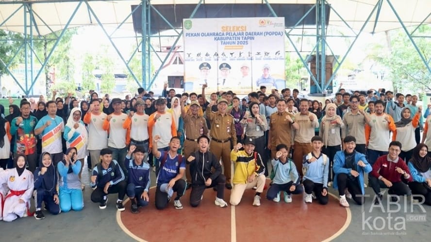Buka Seleksi POPDA 2025, Wabup Tapin Apresiasi Kesiapan Atlet Harumkan Nama Daerah