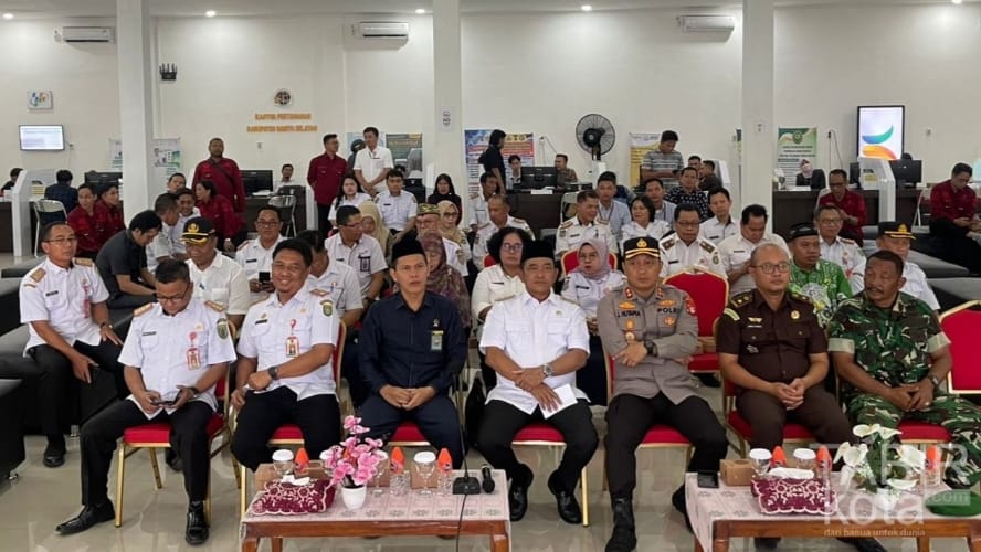 Wabup Barsel Hadiri Peresmian MPP Serentak di 13 Kabupaten/Kota se-Indonesia secara Virtual