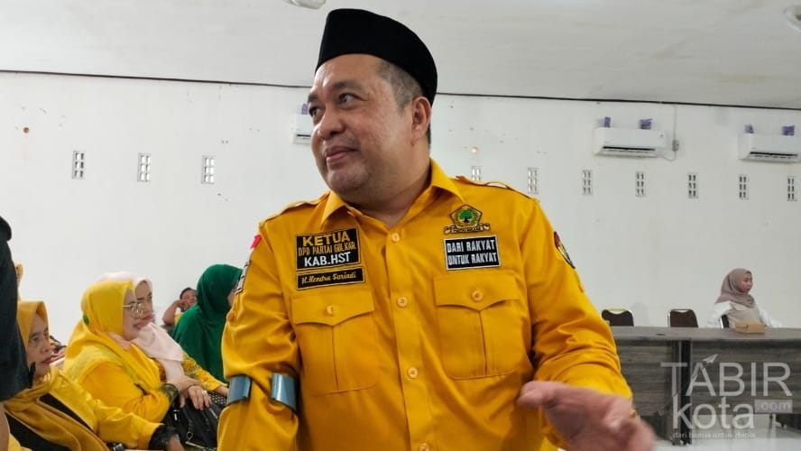 Haji Asoy Mundur dari Takhta Pimpinan DPRD HST
