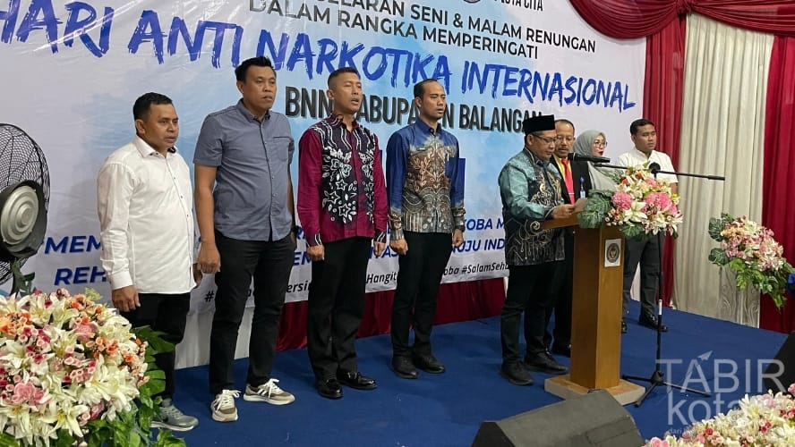 Peringatan HANI di Rutan Barabai, BNNK Balangan Siap Putus Rantai Peredaran Narkoba