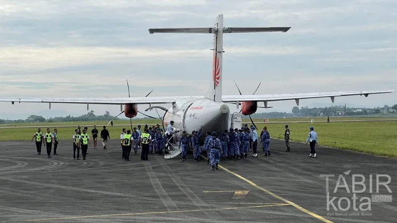 Bandara Syamsudin Noor Banjarmasin Gelar Latihan Penanggulangan Ancaman Bom