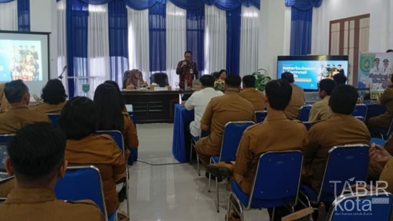 Tingkatkan Layanan dan Keterbukaan Informasi Publik, DiskominfoSP Barsel Gelar Bimtek bagi PPID