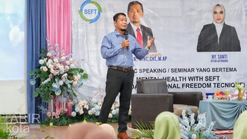 Isi Seminar Kesehatan Mental Gatriwara Balangan, Kadarisman: Tak Punya Masalah Justru Masalah