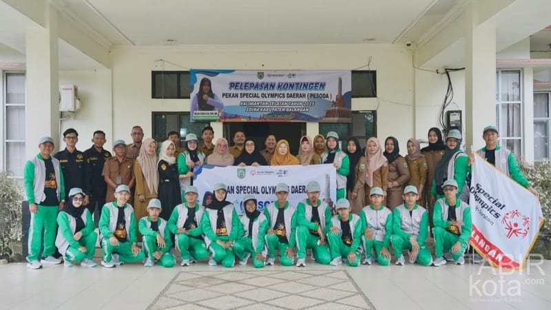 Pemkab Balangan Lepas Sepuluh Atlet SOIna Ikuti Ajang Pesoda Kalsel 2025