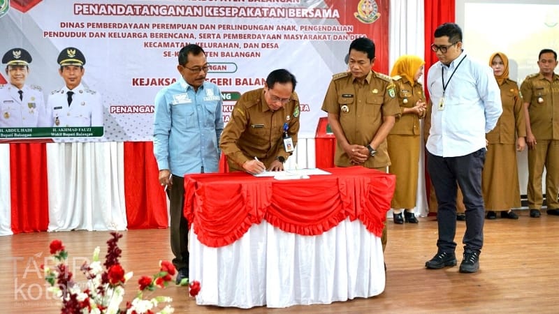Pemkab Balangan – Kejari Tandatangani Nota Kesepahaman Pendampingan Hukum Perdata dan TUN