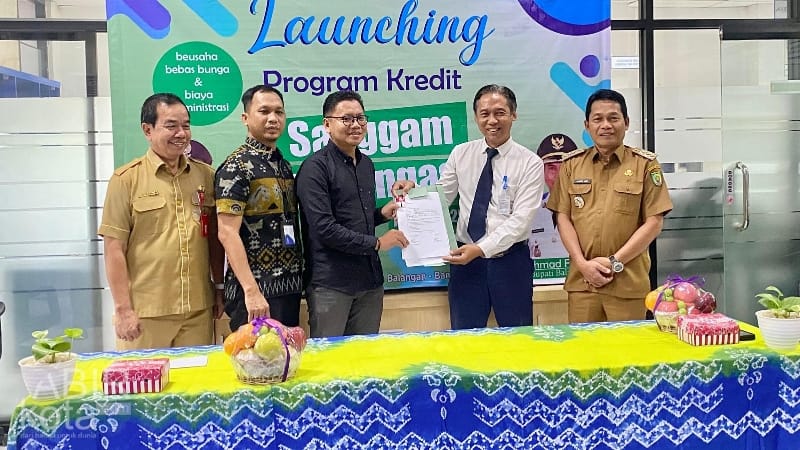 Dukung Pelaku UMKM, Pemkab Balangan Alokasikan 6,5 Miliar untuk KUR Sanggam Babungas Tahap III