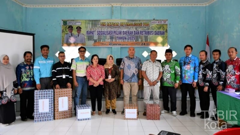 Pemkab Barsel Gelar Sosialisasi Pajak dan Retribusi Daerah di Dusun Hilir