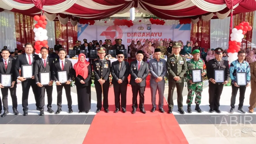 Puncak Hari Bhayangkara ke-79, Polres HST Komitmen Perkuat Kualitas Layanan