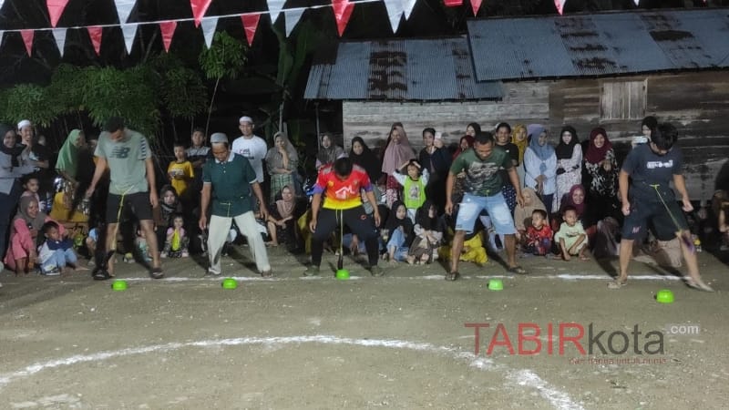 Lomba Permainan Rakyat Bamban Utara HSS Meriahkan HUT ke-80 RI