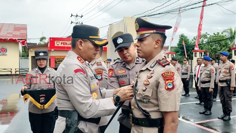 Polres Kotabaru Gelar Sertijab Pejabat Utama