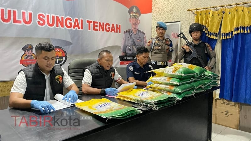 Polres HST Bongkar Mafia Beras, Kapolres: Dijual ke Kaltim