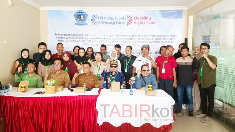 Wakili Bupati, Asisten II Setda Barsel Dorong Percepatan Perda Disabilitas