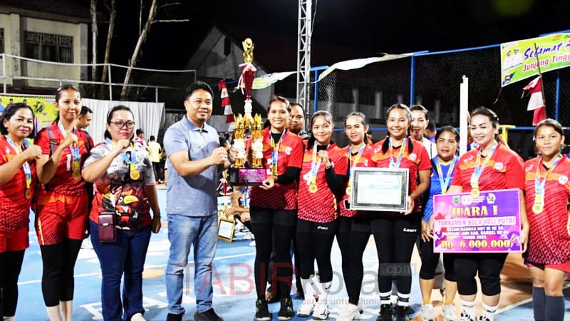 Wakili Bupati, Asisten I Setda Barsel Tutup Turnamen Bola Voli Bupati Cup 2025