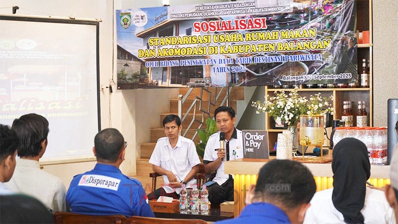 Sosialisasikan Aplikasi Si Open, Pemkab Balangan Gelar Penyuluhan Standarisasi Usaha
