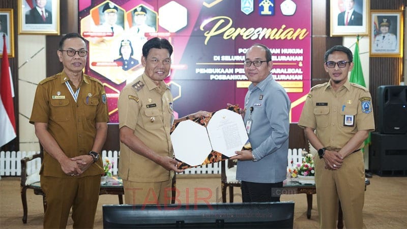Perkuat Akses Keadilan Masyarakat, Pemkab HSS Resmikan Posbakum di Seluruh Desa dan Kelurahan