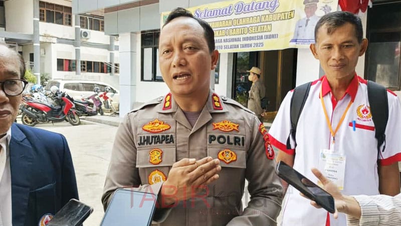 Hadiri Musorkab KONI, Kapolres Barsel Harap Keikhlasan dalam Pembinaan Atlet