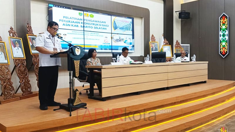 Buka Pelatihan Pengawasan Konstruksi 2025, Asisten I Setda Barsel Ajak ASN Tingkatkan Kompetensi
