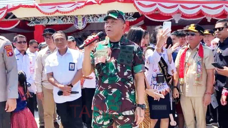 Pangdam XXII/Tambun Bungai Ajak Siswa SMA di Buntok Bangun Karakter Kebangsaan